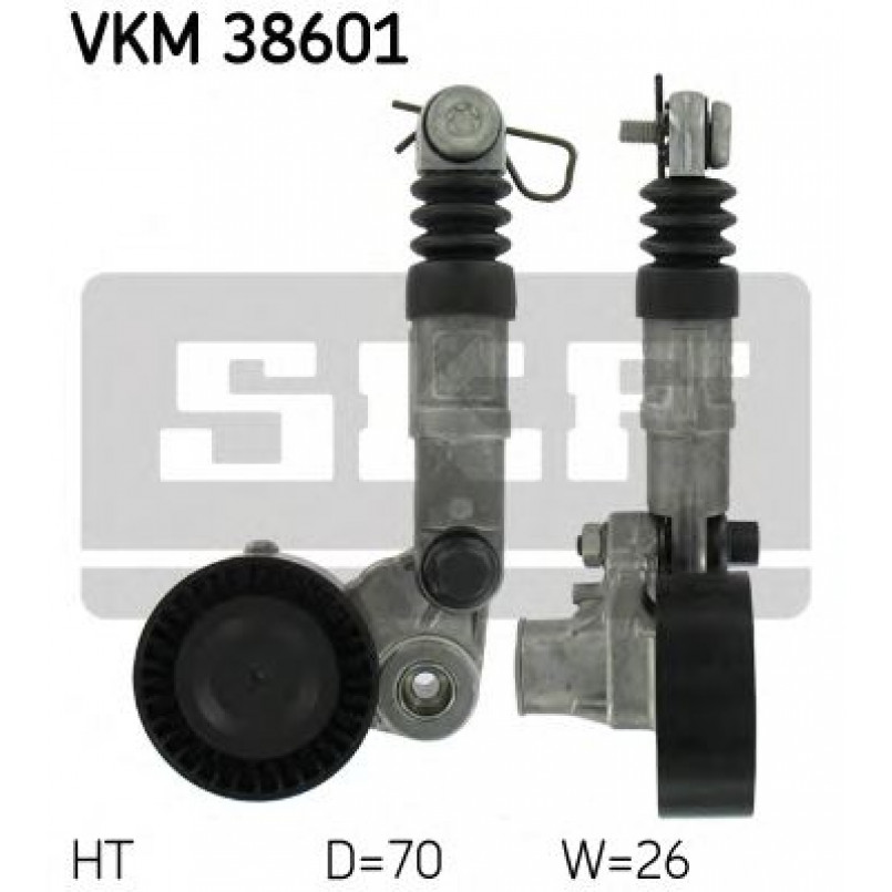 VKM 38601 SKF Натягувач поліклинового ременя